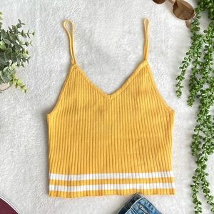 Forever 21 Yellow Tank